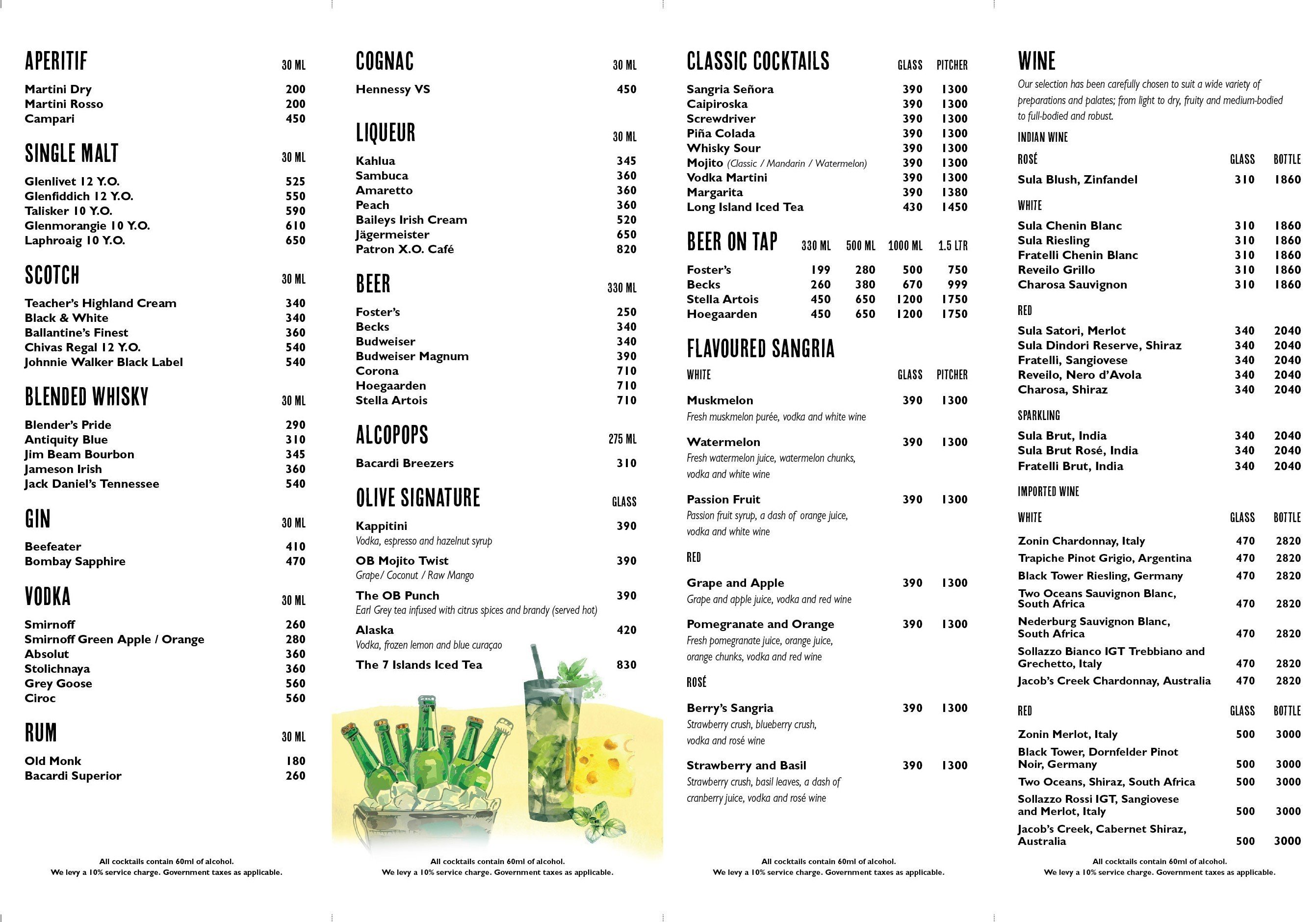 OLIVE BISTRO OBEROI MALL GOREGAON EAST MUMBAI Menu, Photos