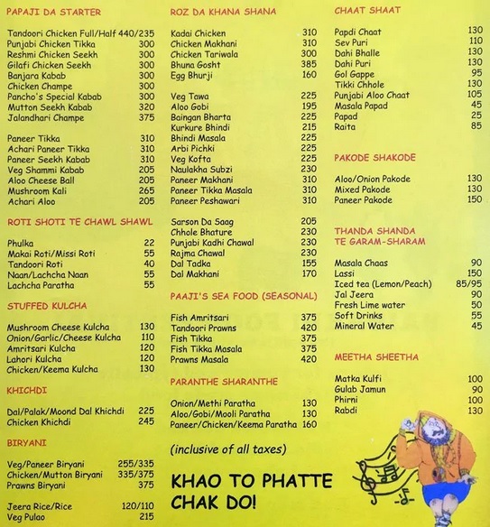 Papa Pancho Da Dhaba - Bandra - Mumbai image 1