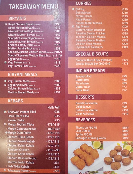 Paradise Biryani - Indiranagar - Bangalore image 2