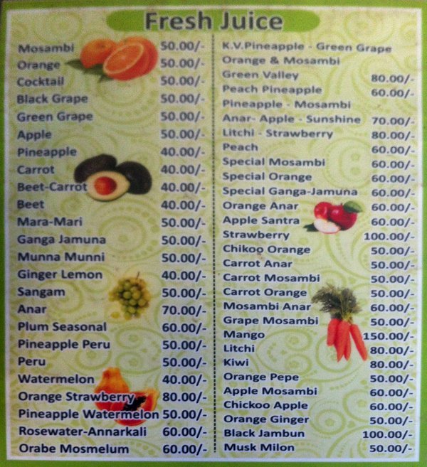 PATEL JUICE CENTRE GHATKOPAR MUMBAI Menu, Photos, Images and