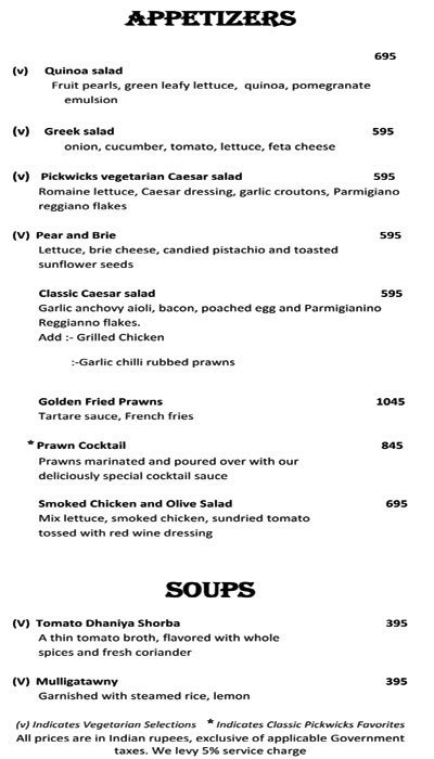 Pickwicks - Aurangzeb Road - Delhi NCR image 1