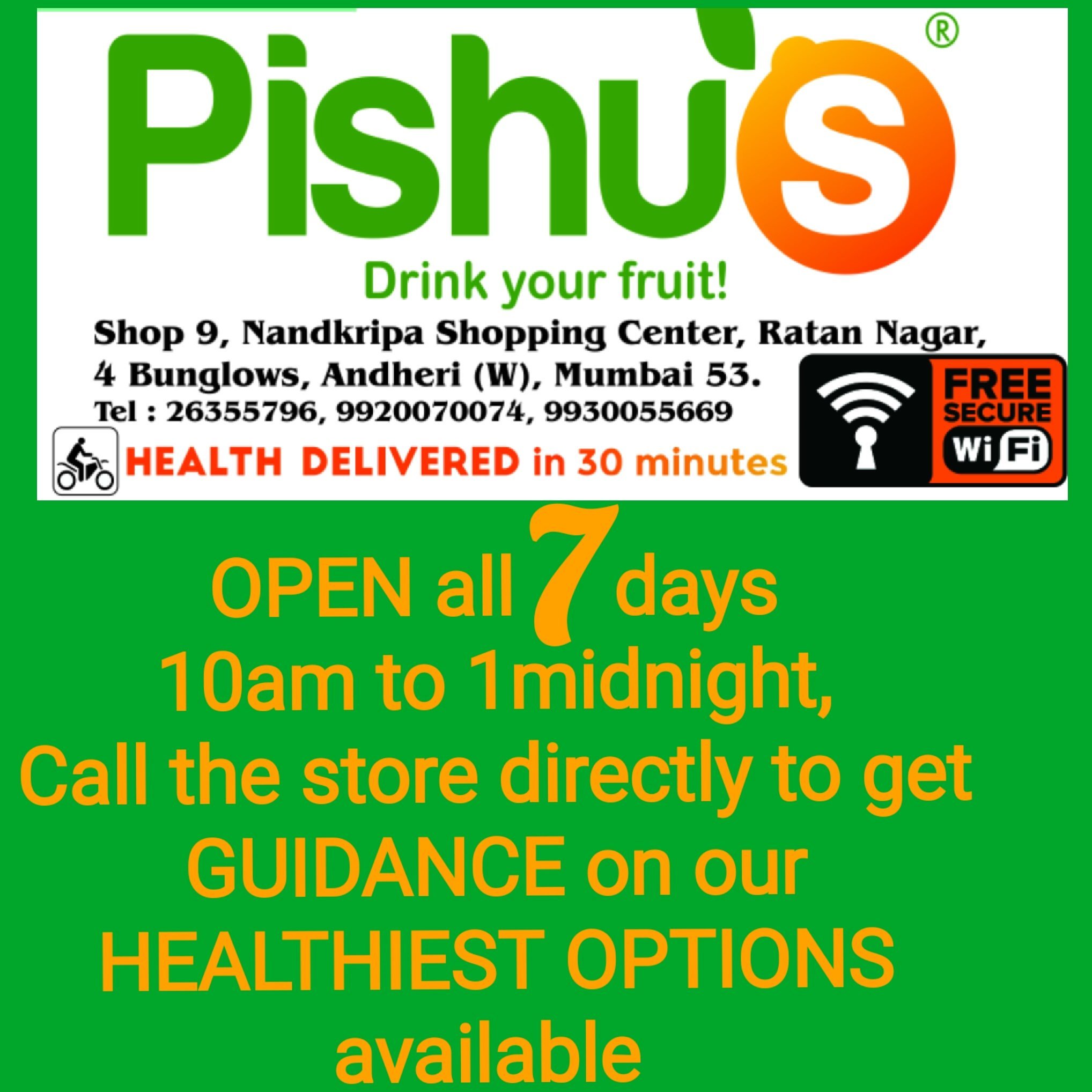 Pishu's- Drink Your Fruit - Andheri West - Mumbai image 10