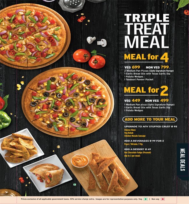 PIZZA HUT BANJARA HILLS HYDERABAD Menu, Photos, Images and Wallpapers