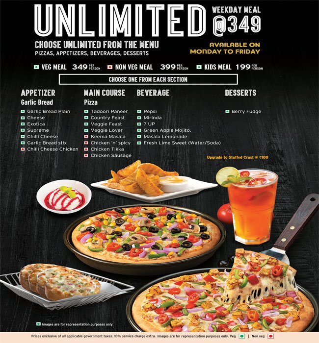 PIZZA HUT CAMP PUNE Menu, Photos, Images and Wallpapers