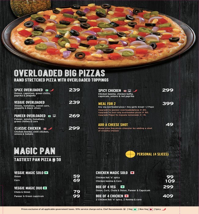 PIZZA HUT - WANOWRIE - PUNE Menu, Photos, Images and Wallpapers ...