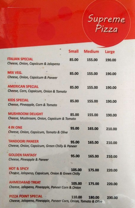 Pizza Point - Ambawadi - Ahmedabad image 1
