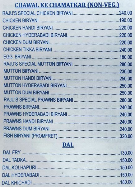 Raju's Kitchen - Borivali - Mumbai image 10