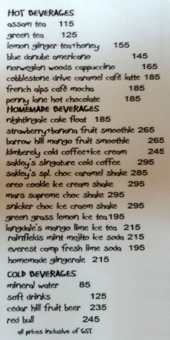 Sakley's The Mountain Cafe - DLF Phase 4 - Gurgaon image 2