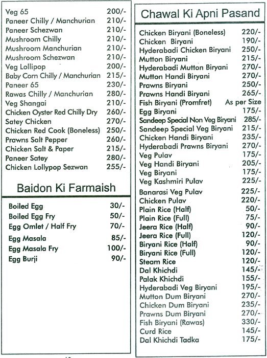 Sandeep Restaurant & Bar - Mulund - Mumbai image 5