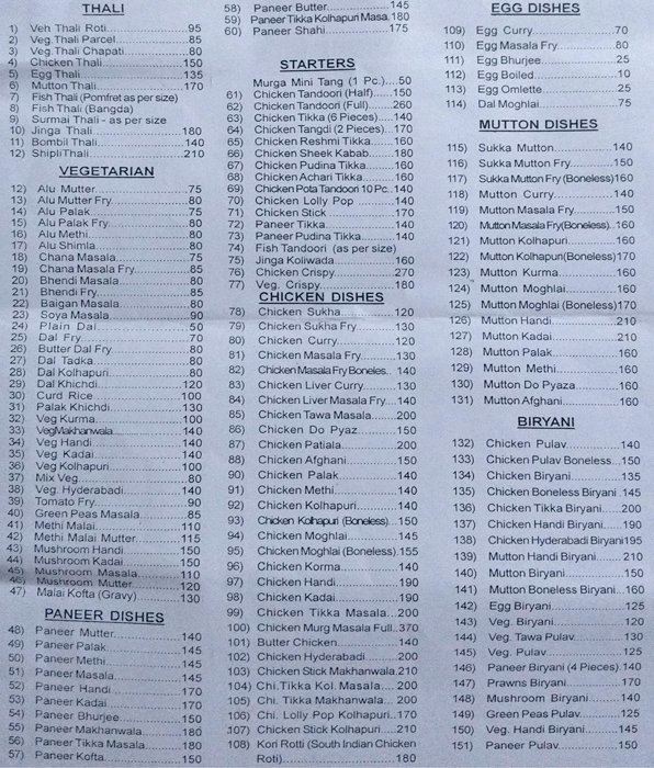 Santosh Lunch Home - Santacruz - Mumbai image 1