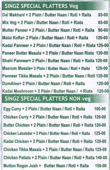 Singhz The Punjabi Cuisine - Avenue Road - Bangalore image 2