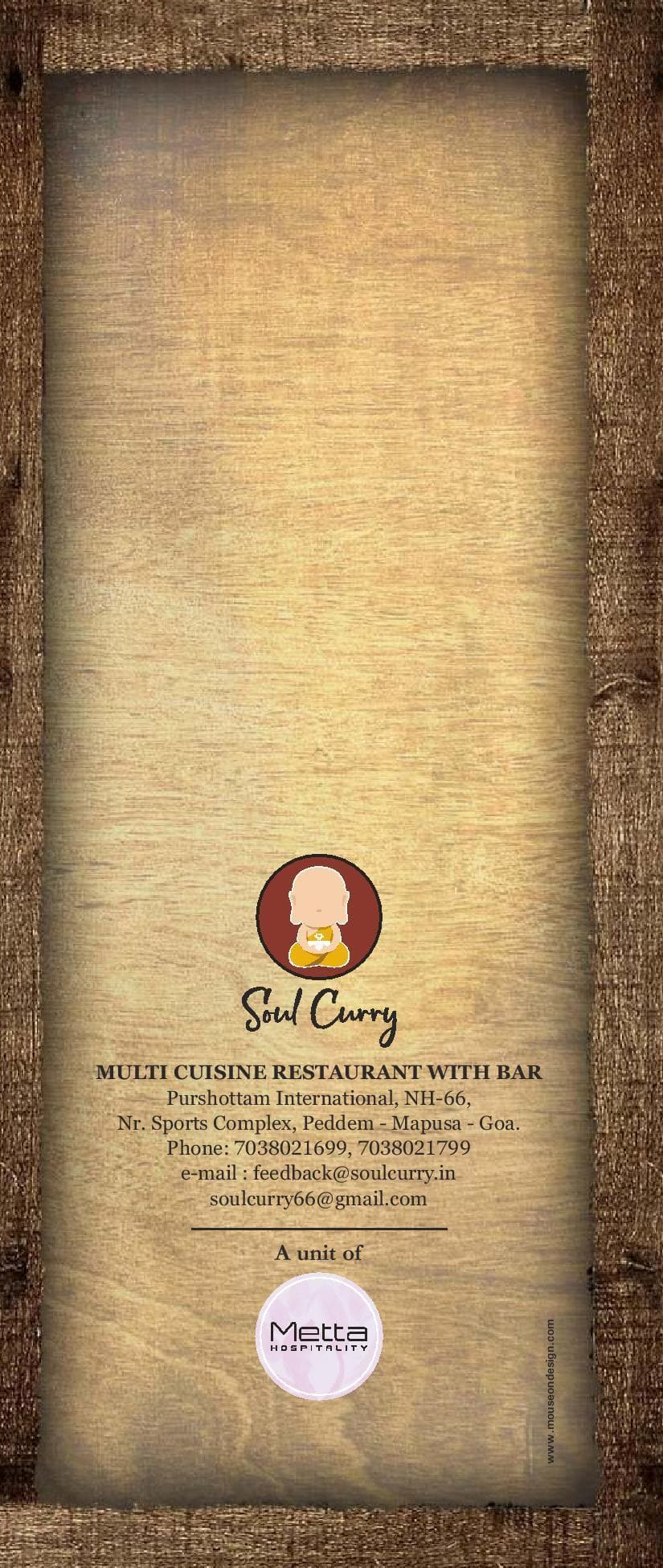 Soul Curry- Multi Cuisine Restaurant - Mapusa - Goa image 2
