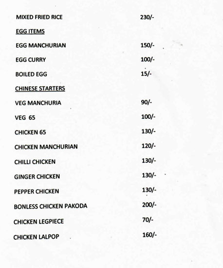 Sri Abhiruchi Biryani & Chinese Fast Food - Dilsukhnagar - Hyderabad image 2