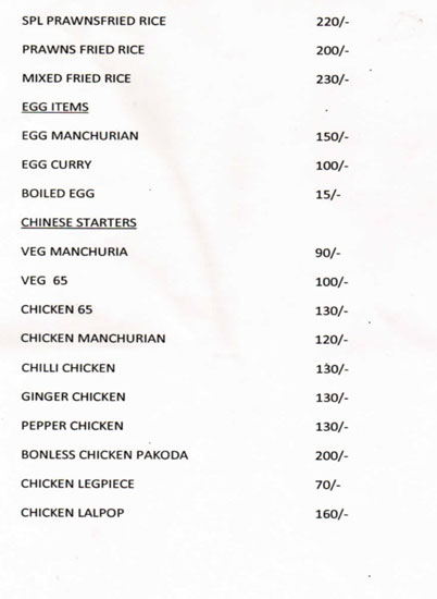 Sri Abhiruchi Biryani & Chinese Fast Food - Dilsukhnagar - Hyderabad image 4