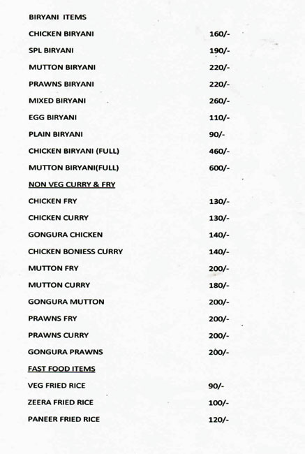 Sri Abhiruchi Biryani & Chinese Fast Food - Dilsukhnagar - Hyderabad image 3