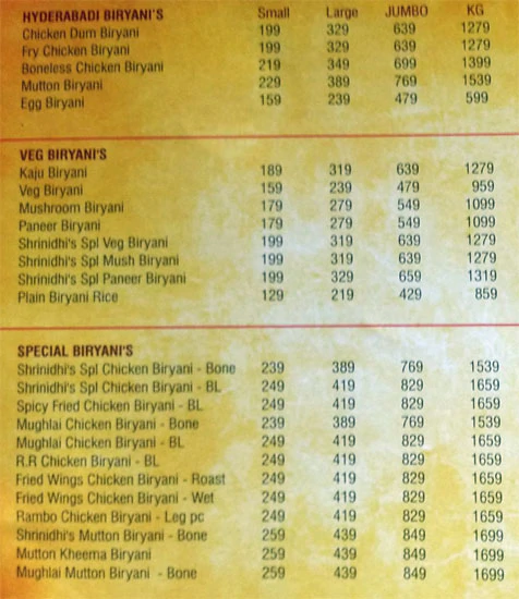 Srinidhis Hyderabadi Spice - Erandwane - Pune image 1