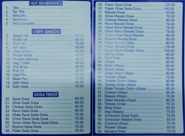 Lovely 50 Modern Restaurant Parel Menu Card
