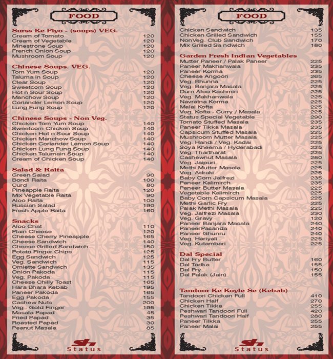 Status The Cocktail Bar - Koregaon Park - Pune image 18