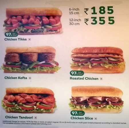 Subway - Frazer Town - Bangalore image 5