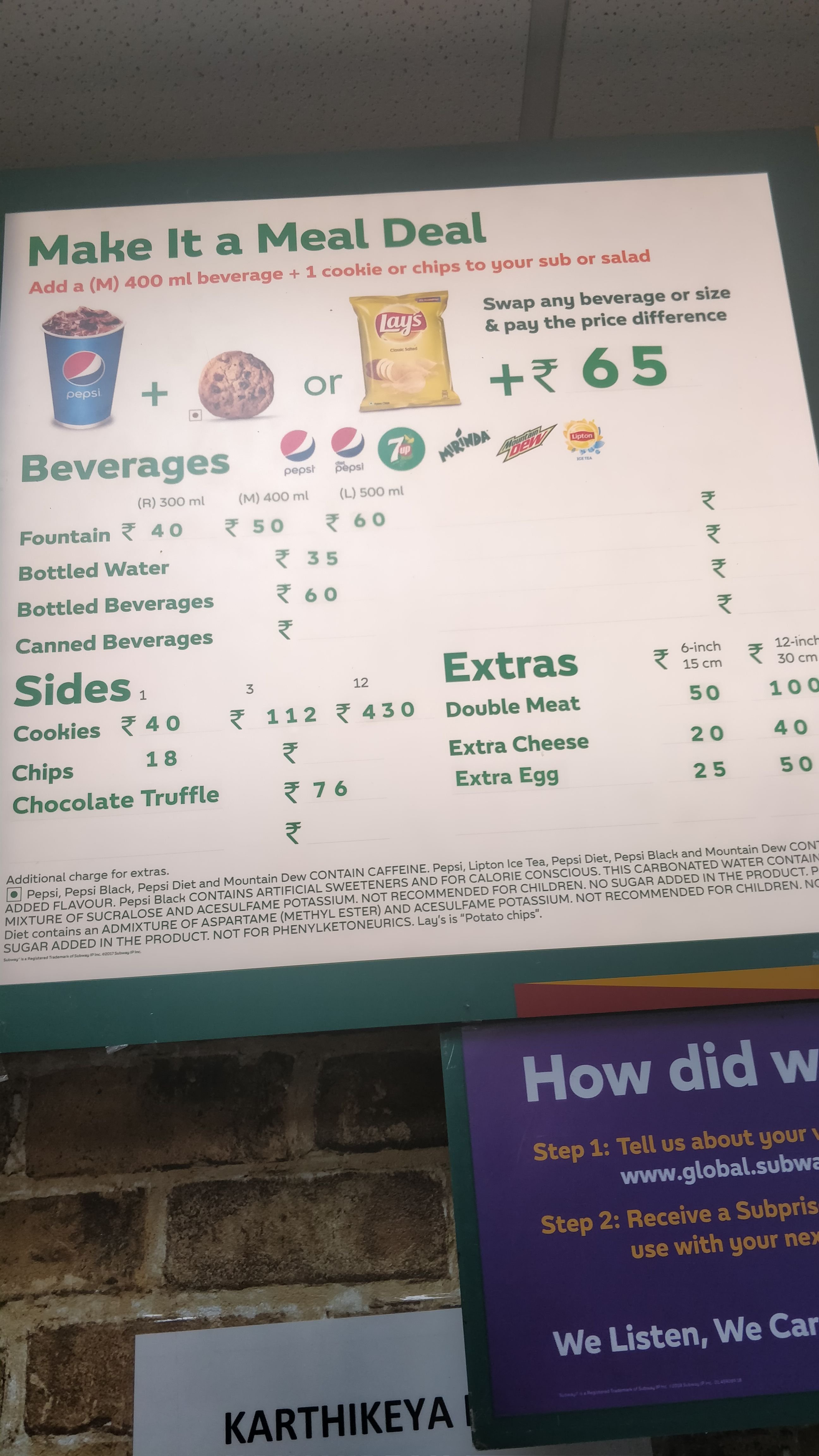 Subway - Labbipet - Vijayawada image 5