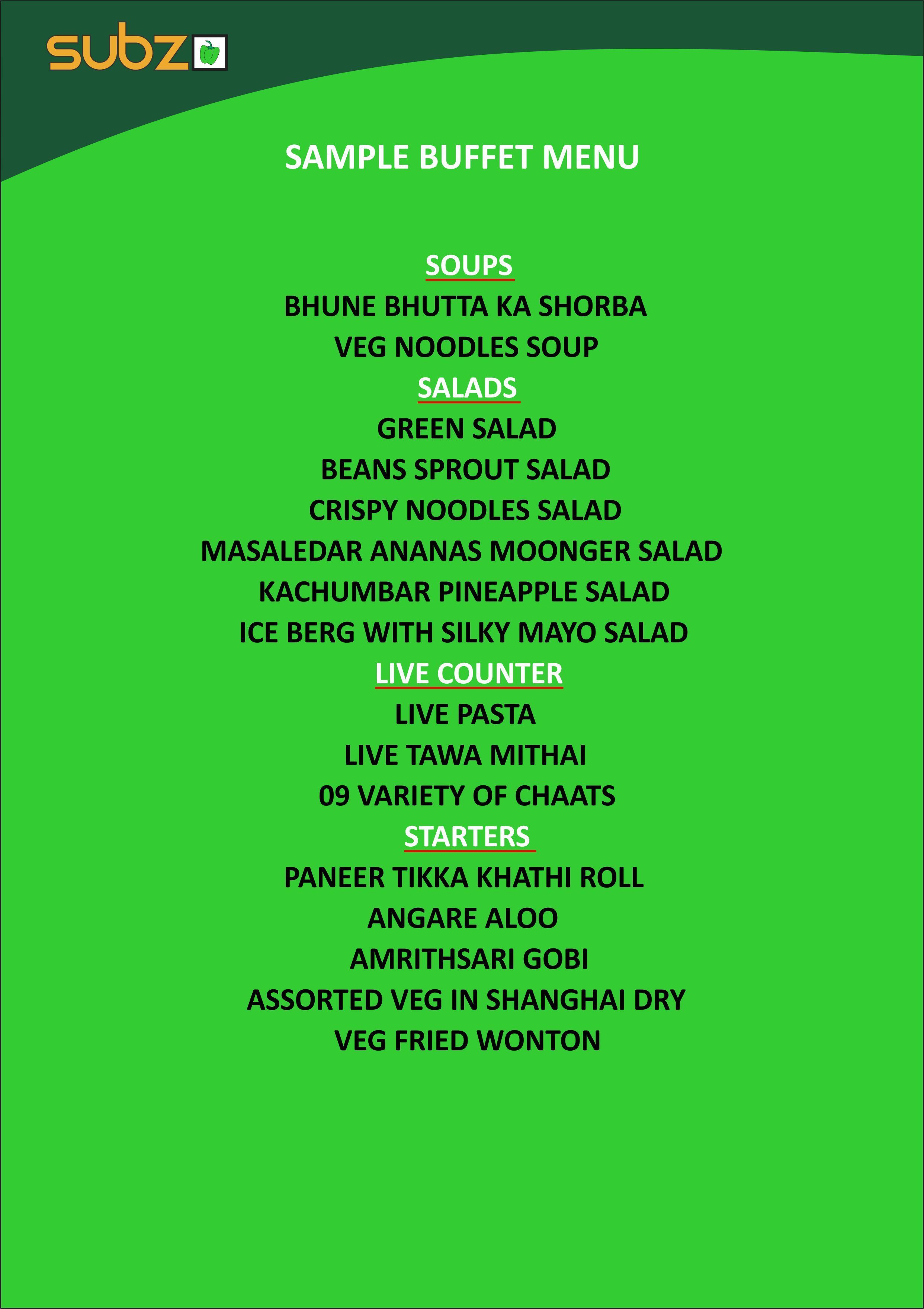 Subz - Jayanagar - Bangalore image 2