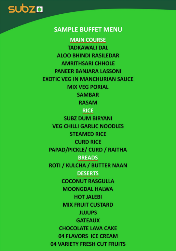 Subz - Jayanagar - Bangalore image 1