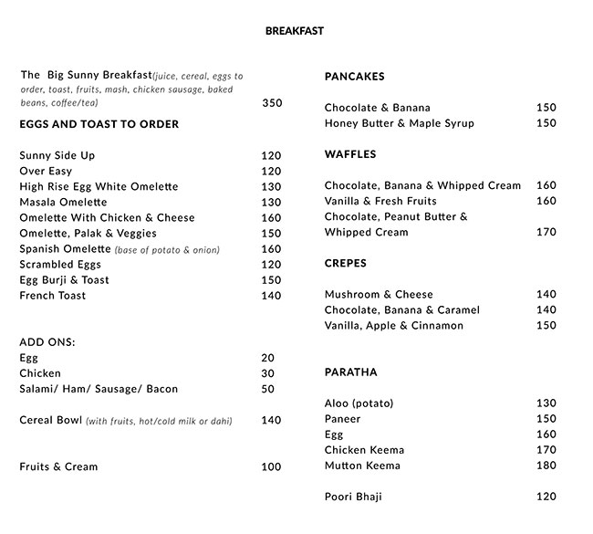 Sunny Cafe & Kitchen - HSR - Bangalore image 11