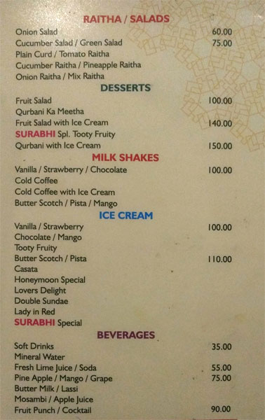 Surabhi Muliti - Cuisine Family Restaurant - Vanasthalipuram - Hyderabad image 1