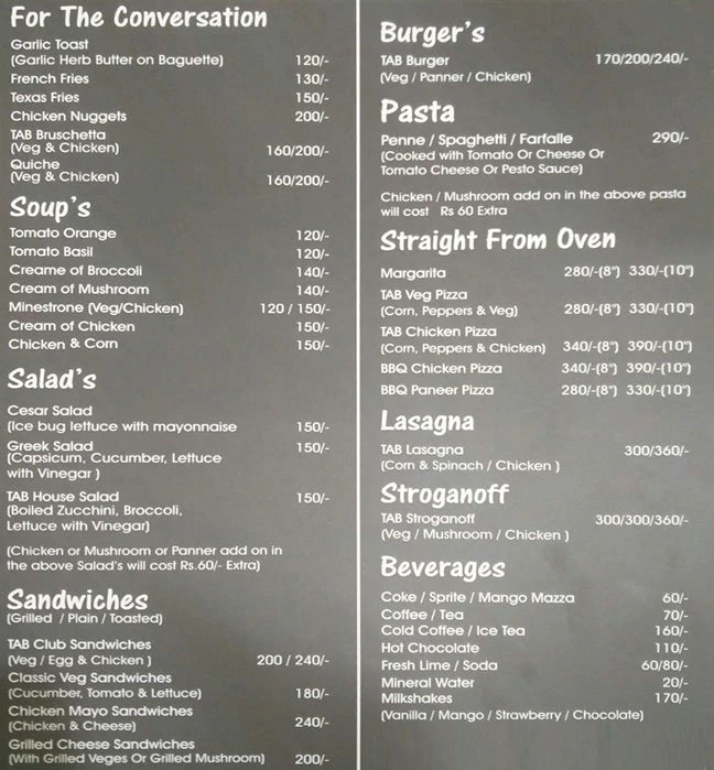 TAB - Take A Break - JP Nagar - Bangalore image 1