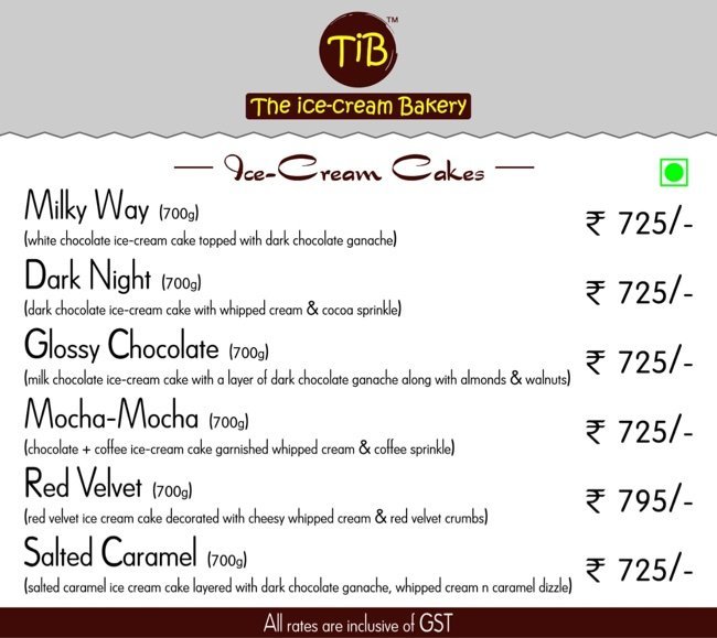TIB - The Ice-cream Bakery - Versova - Andheri West - Mumbai image 1