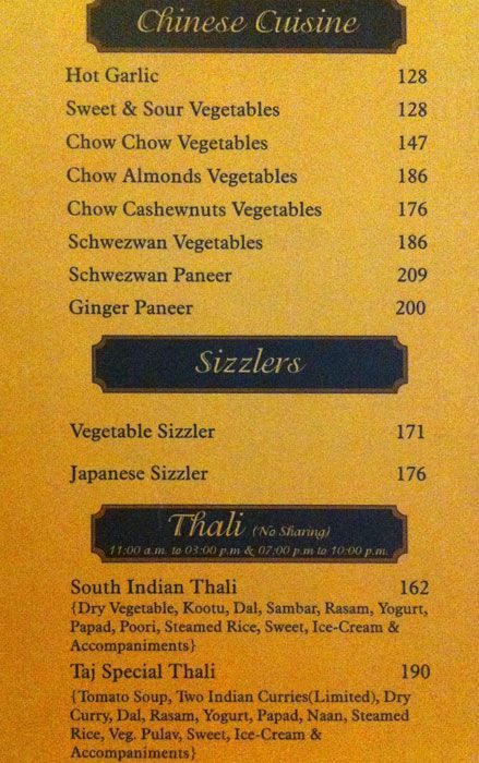 Taj Mahal Restaurant - S D Road - Secunderabad image 6