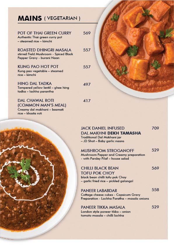 TAMASHA LOWER PAREL MUMBAI Menu, Photos, Images and Wallpapers