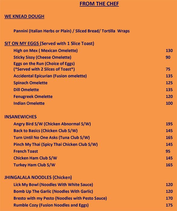 TEA COZY KONDHWA PUNE Menu, Photos, Images and Wallpapers