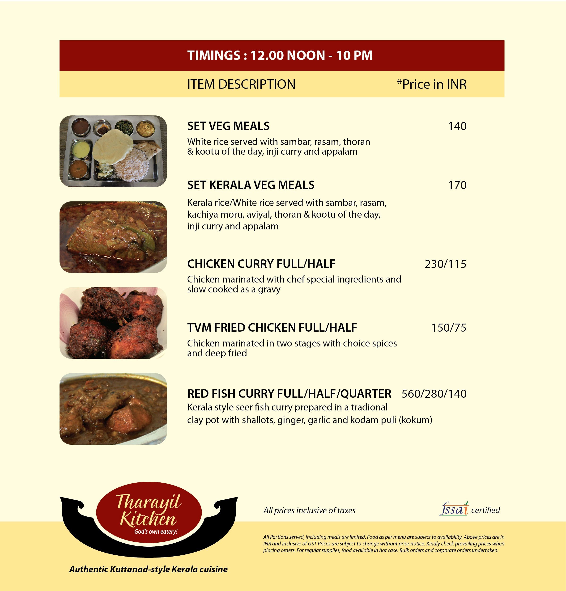 Tharayil Kitchen - Perungudi - Chennai image 2