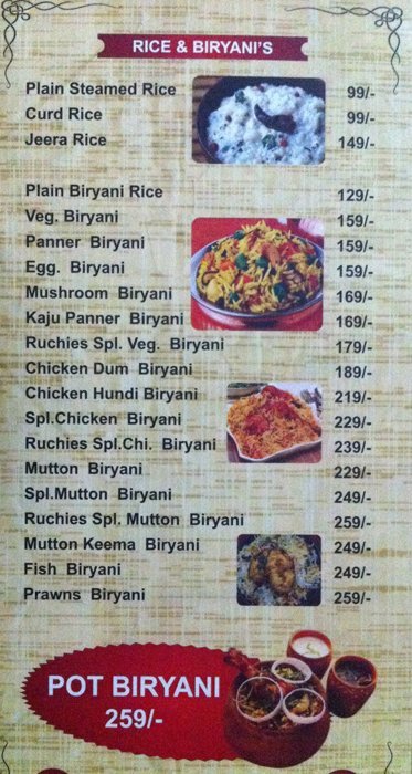 The Hotel Ruchies - Ameerpet - Hyderabad image 16