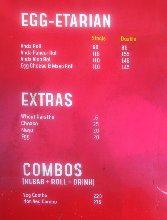 The Kati Roll Shop - Gopalapuram - Chennai image 2