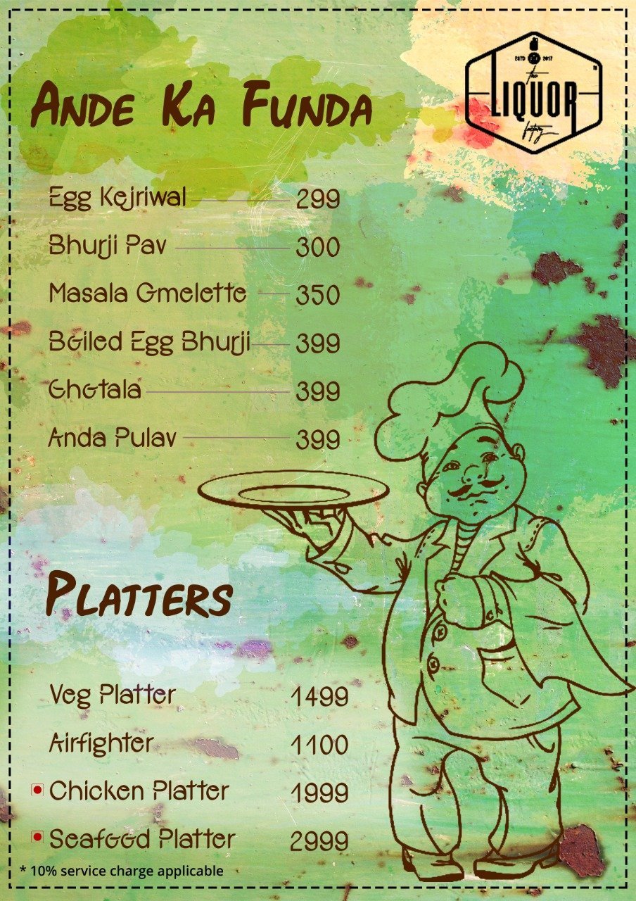 THE LIQUOR FACTORY ANDHERI WEST MUMBAI Menu, Photos, Images and