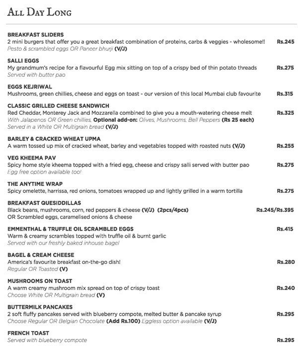 THE NUTCRACKER FORT MUMBAI Menu, Photos, Images and Wallpapers