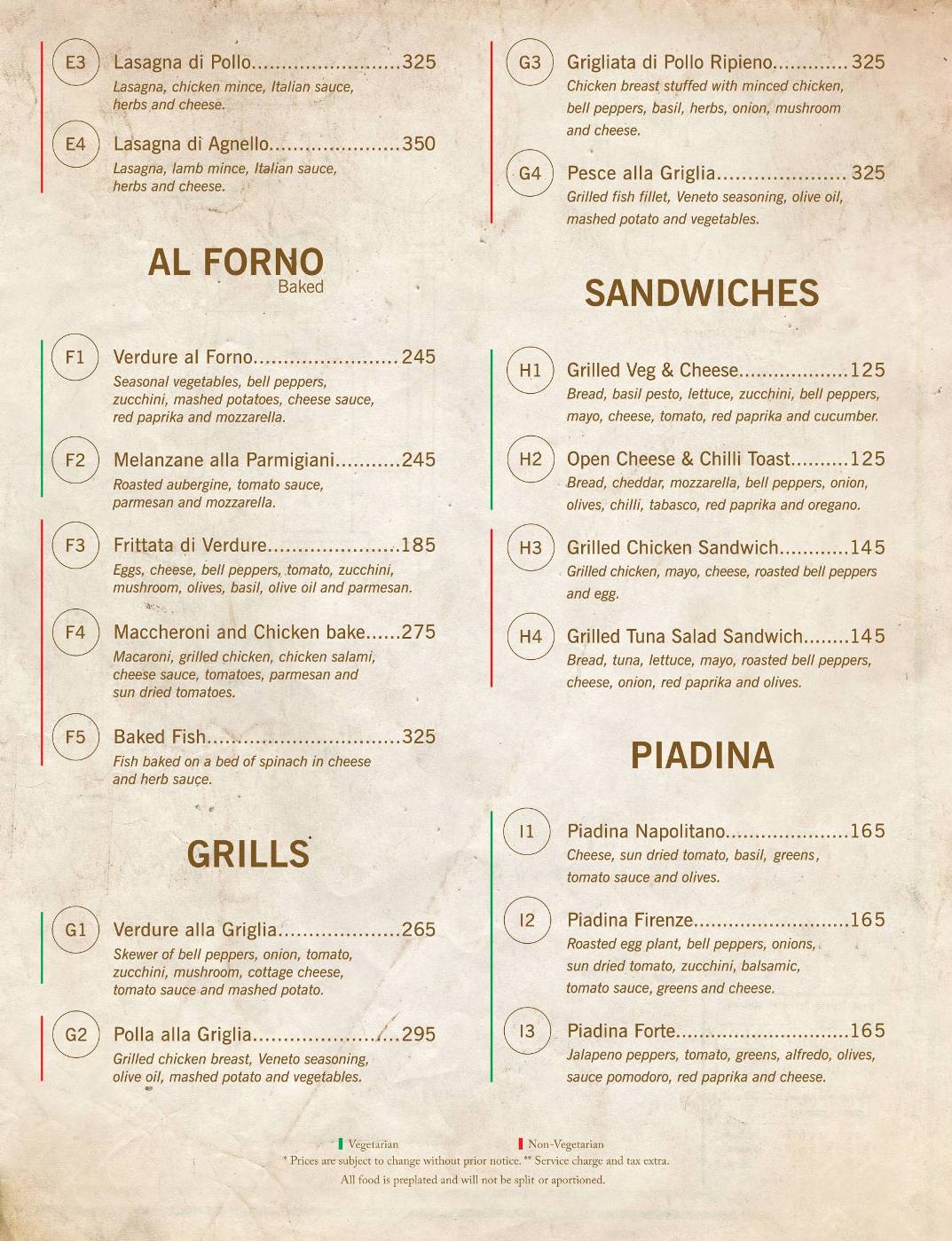 THE PASTA BAR GURDEV NAGAR LUDHIANA Menu, Photos, Images and