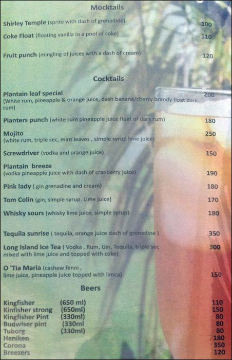 The Plantain Leaf - Bardez - Goa image 4