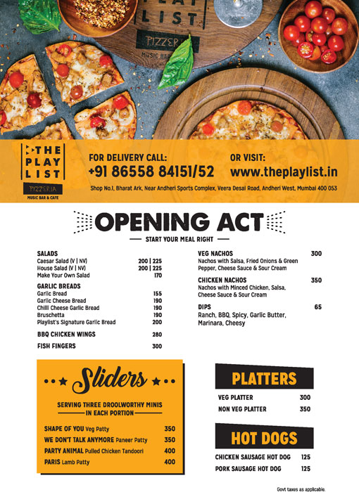 The Playlist Pizzeria Music Bar & Cafe - Azad Nagar - Mumbai image 6