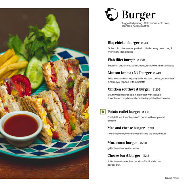 THE ROASTERY COFFEE HOUSE BANJARA HILLS HYDERABAD Menu, Photos