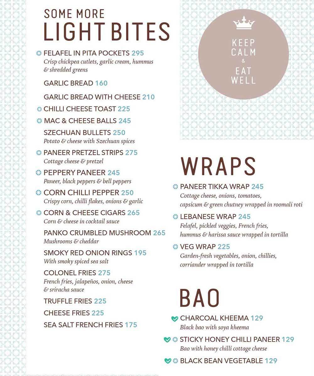 THE ROLLING PIN LOWER PAREL MUMBAI Menu, Photos, Images and