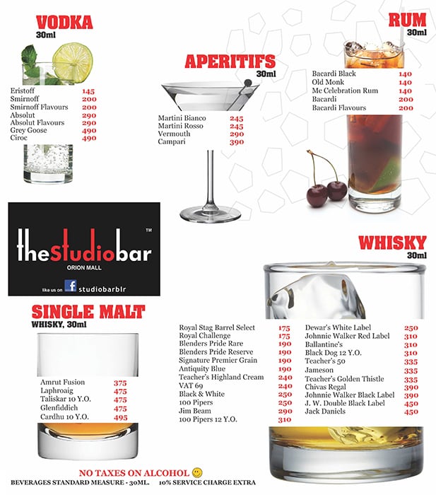 The Studio Bar - Malleshwaram - Bangalore image 2
