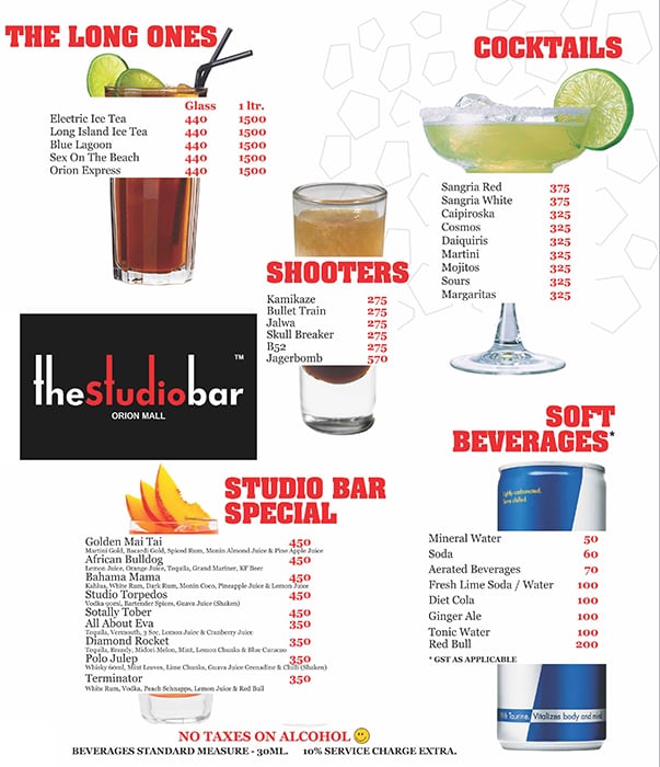 The Studio Bar - Malleshwaram - Bangalore image 4