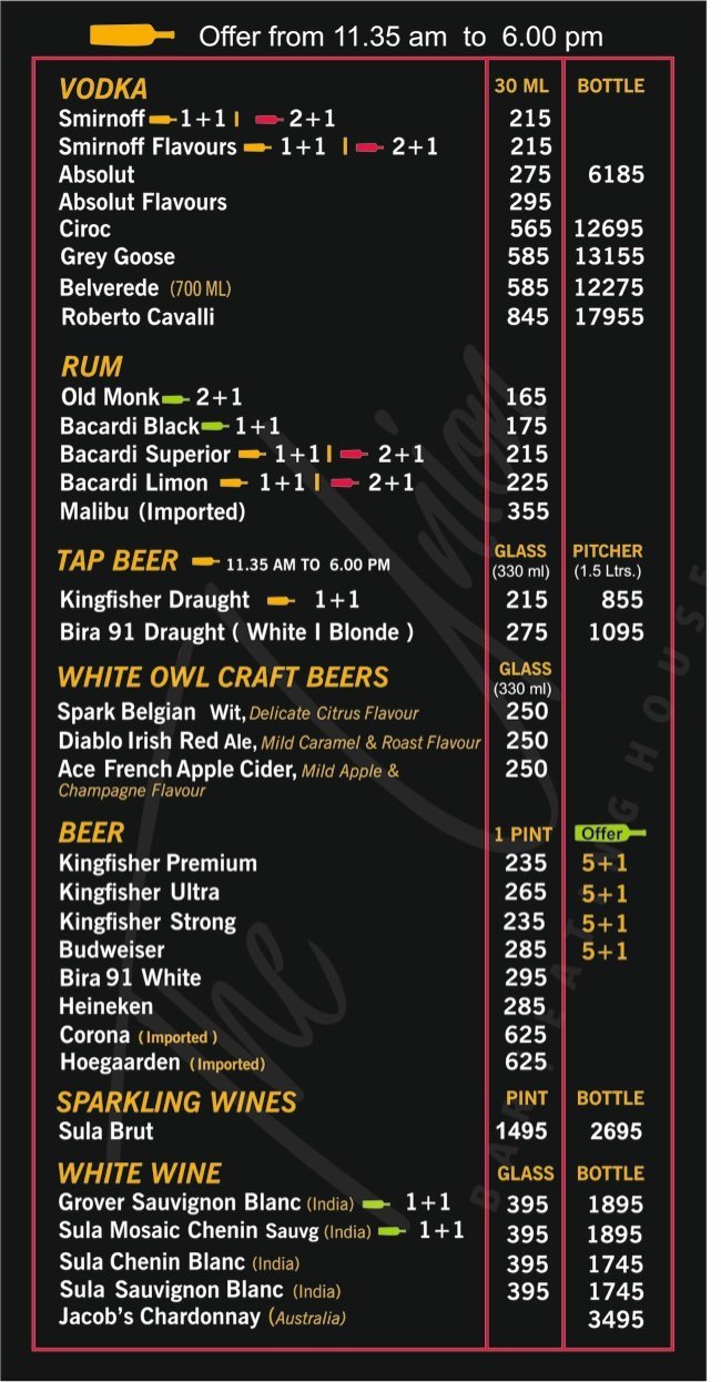 THE UNION BAR & EATING HOUSE - VASHI - NAVI MUMBAI Menu, Photos, Images ...