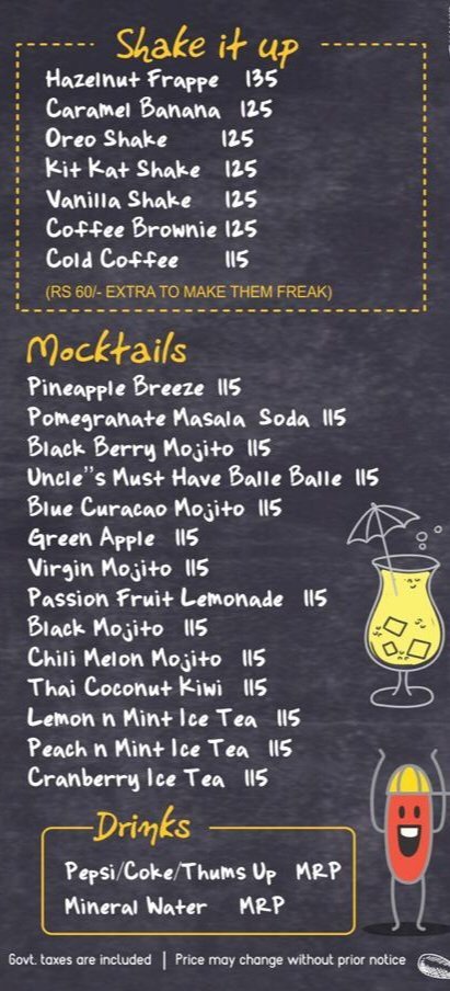 Uncle's Sip & Bite - Prashant Vihar - New Delhi image 3