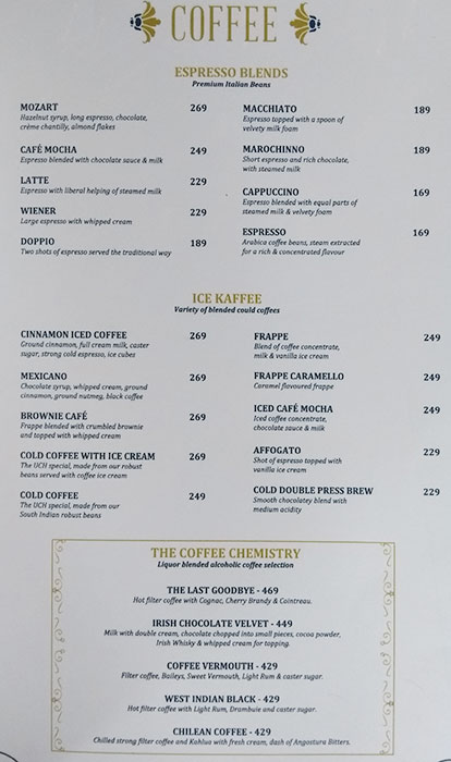 United Coffee House - Connaught Place - Delhi image 19