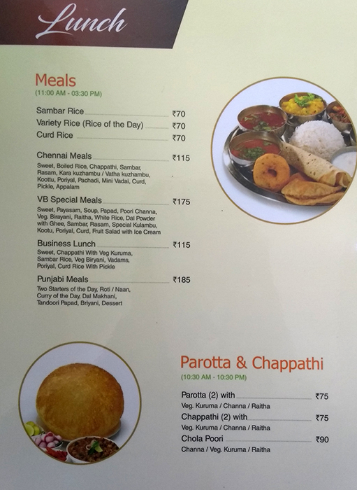 Vasantha Bhavan Restaurant - Vadapalani - Chennai image 7