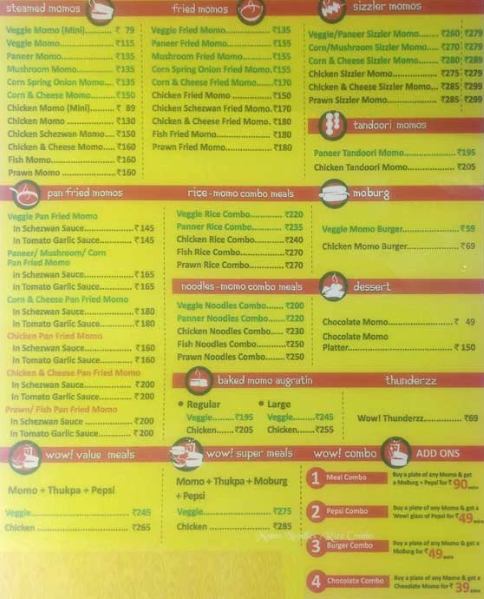 WOW! Momo - Velachery - Chennai image 1